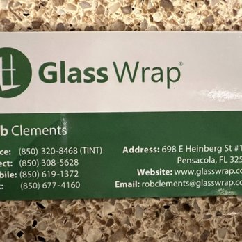 Glass Wrap - Home Window Tinting Near Me - Pensacola, Florida