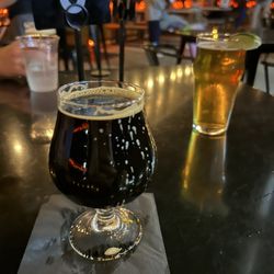 Forney Brewing Company - Cold beer on patio