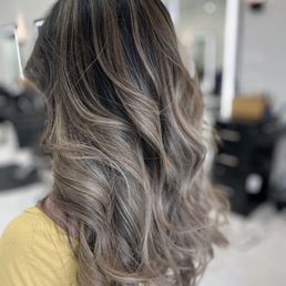 Ashy Blonde Balayage Ashy Blonde Balayage