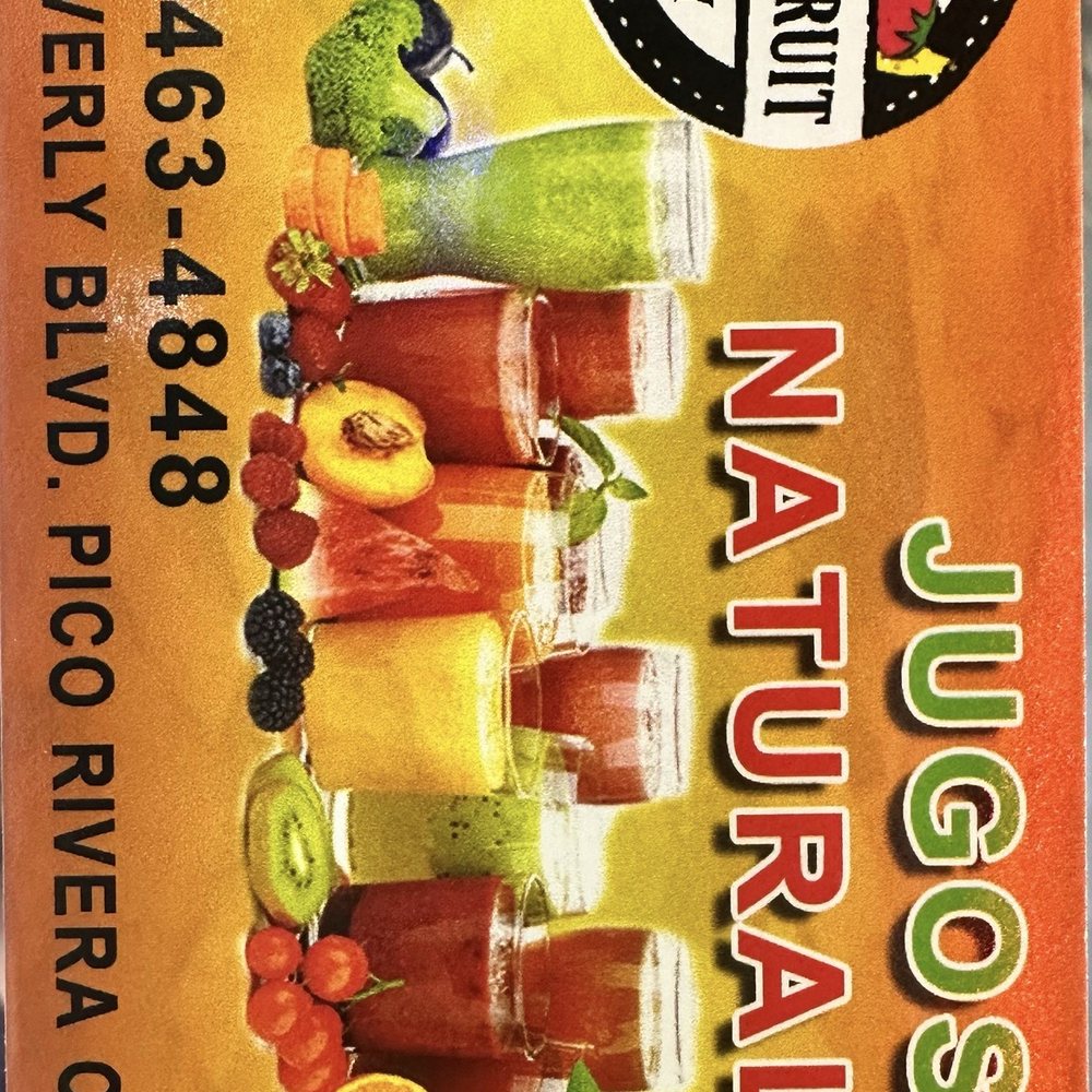 Natural Fruit Factory - Card - Juice Bars & Smoothies Near Me - Pico Rivera, California Natural Fruit Factory - Card - Juice Bars & Smoothies Near Me - Pico Rivera, California