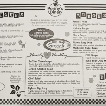 Penny's Diner - Lunch and dinner menu - Diners Near Me - Cheyenne, Wyoming Penny's Diner - Lunch and dinner menu - Diners Near Me - Cheyenne, Wyoming