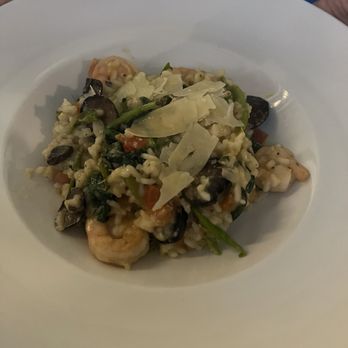 Leo's Italian Social - Shrimp risotto with asparagus - perfectly cooked and so flavorful . - Italian Near Me - Raleigh, North Carolina