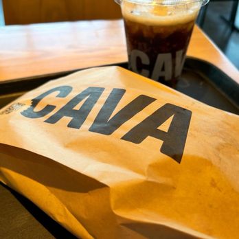 CAVA - Don't go there, baby Not before I'm ready  Spicy Lamb Meatballs Pita from #Cava - Mediterranean Near Me - Chino Hills, California