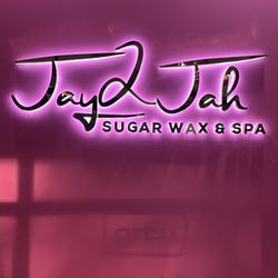 Jay2Jah Sugar Wax & Spa - Interior wall neon sign