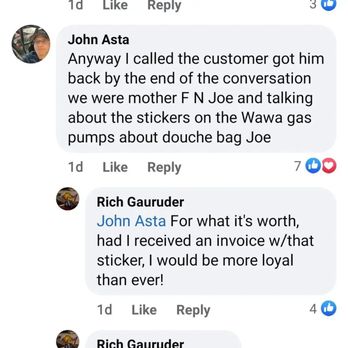 Big Oak Fuel - Do you really want to support this kind of trash? You do you. Im an American, not a fascist. - Utilities Near Me - Levittown, Pennsylvania Big Oak Fuel - Do you really want to support this kind of trash? You do you. Im an American, not a fascist. - Utilities Near Me - Levittown, Pennsylvania