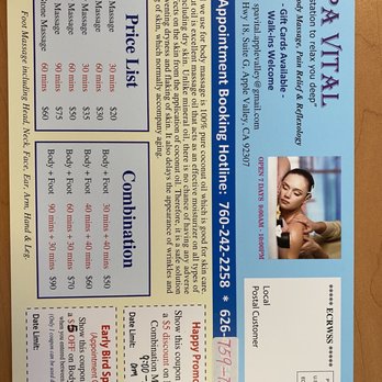 Spa Vital - Prices - Medical Spas Near Me - Apple Valley, California