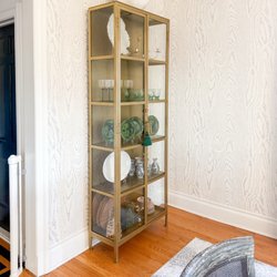 Safe Start Child - Metal cabinet secured with Anti-Tip Tethers