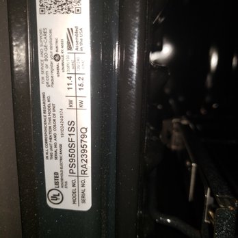 South Georgia Appliance - The serial and model numbers of the "brand new stove" manufactured in 2013 - Appliances & Repair Near Me - Valdosta, Georgia South Georgia Appliance - The serial and model numbers of the "brand new stove" manufactured in 2013 - Appliances & Repair Near Me - Valdosta, Georgia