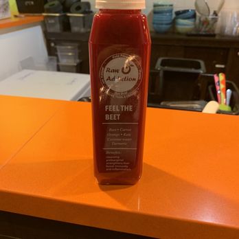 Raw Addiction Plus - 12 oz. Feel the Beet Juice - Vegan Near Me - Pembroke Pines, Florida Raw Addiction Plus - 12 oz. Feel the Beet Juice - Vegan Near Me - Pembroke Pines, Florida