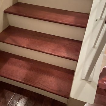 AJ’s Elite Flooring - Landing and middle stairs - Flooring Near Me AJ’s Elite Flooring - Landing and middle stairs - Flooring Near Me