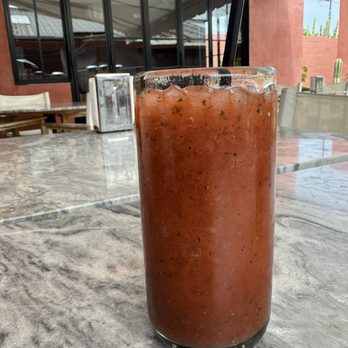 Mariscos Za Za Za - strawberry basil lime agua fresca - Seafood Near Me - Los Angeles, California