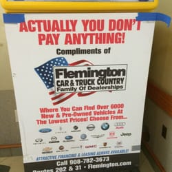 Somerset RWJ - Free parking thanks to Flemington car & truck country!! #grateful