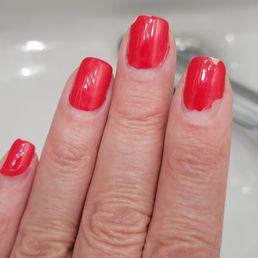 This is what you get for 60.00 chipped Gel manicure after two days and a salon who doesn't stand behind their workmanship. This is what you get for 60.00 chipped Gel manicure after two days and a salon who doesn't stand behind their workmanship.