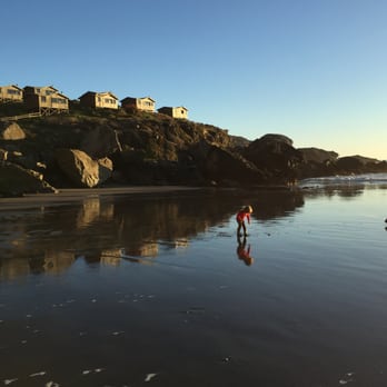 Steep Ravine Environmental Campground - Wonderful beach at low tide - Campgrounds Near Me - Mill Valley, California