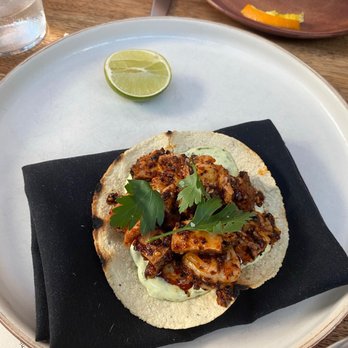 Comedor - Smoked tuna, octopus, shrimp tostada - Mexican Near Me - Austin, Texas