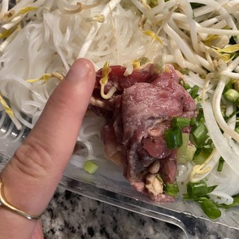 Vui's Kitchen - Total amount of beef I got - Vegan Near Me - Nashville, Tennessee