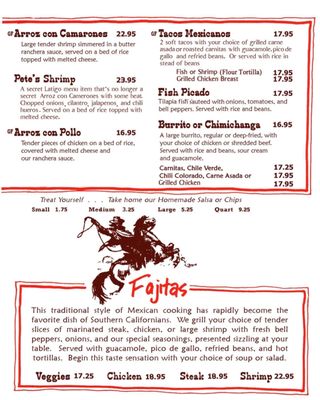 Menu photo 4 The Latigo Kid Agoura Hills, CA