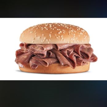 Hardee's - What Hardee's says the original roast beef looks like.  HAHAHA - Fast Food Near Me - Keystone Heights, Florida
