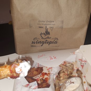Wingtopia - I love the packaging how cute - Chicken Wings Near Me - Forest Park, Georgia Wingtopia - I love the packaging how cute - Chicken Wings Near Me - Forest Park, Georgia