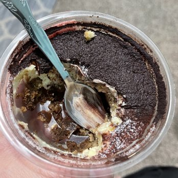 Paris Baguette - Top layer (cocoa powder) is wet! Second layer (the yellow part) did not taste like it should. The bottom layer (cake) is too wet! - Bakeries Near Me - Cerritos, California Paris Baguette - Top layer (cocoa powder) is wet! Second layer (the yellow part) did not taste like it should. The bottom layer (cake) is too wet! - Bakeries Near Me - Cerritos, California