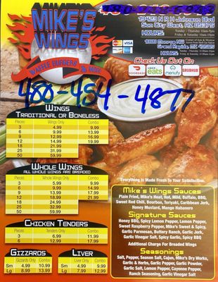 Menu photo 4 Mike’s Wings Sun City, AZ Menu photo 4 Mike’s Wings Sun City, AZ