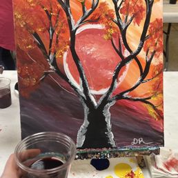 Fall version of the painting Fall version of the painting