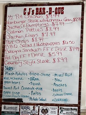 Menu photo 2 Gunter's Family Kitchen Mocksville, NC Menu photo 2 Gunter's Family Kitchen Mocksville, NC