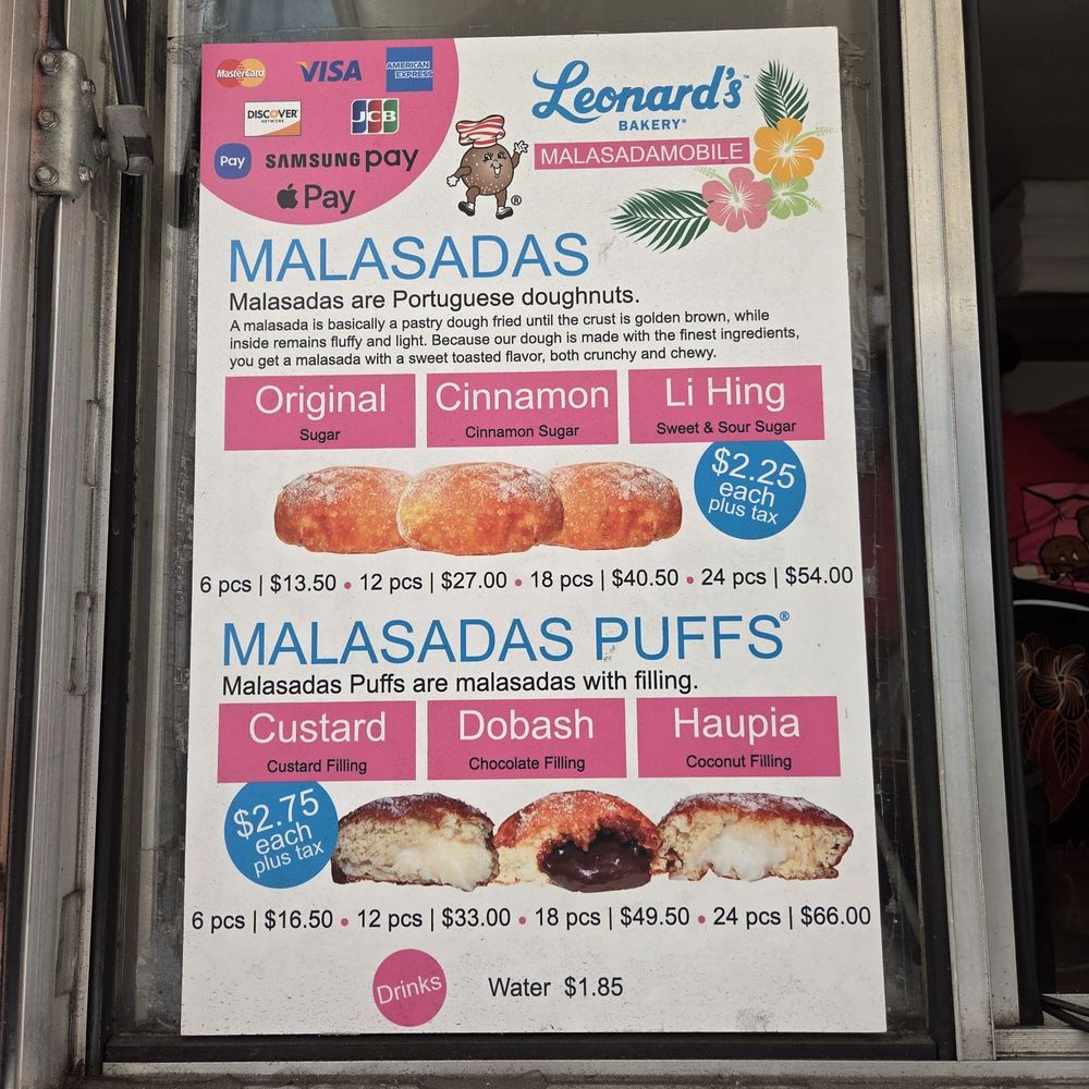 Leonard's Bakery - Very reasonable prices! - Desserts Near Me - Honolulu, Hawaii Leonard's Bakery - Very reasonable prices! - Desserts Near Me - Honolulu, Hawaii