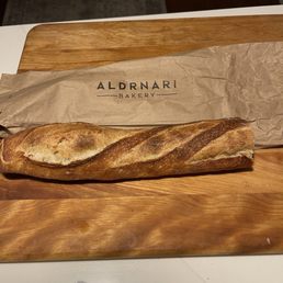 French Baquette from Aldrnari Bakery.