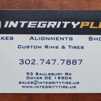 Integrity Tire - Auto Repair Near Me - Dover, Delaware