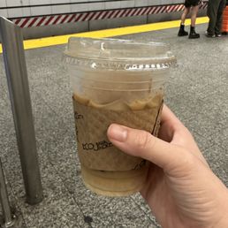 Iced latte with oat milk Iced latte with oat milk