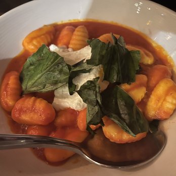 Eduardo's Enoteca - Gnocchi with spicy red sauce. - Pizza Near Me - Chicago, Illinois