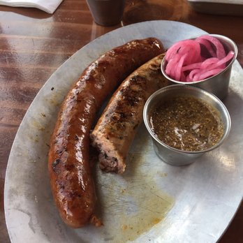 Beardslee Public House - Sausage sampler. The ground mustard is excellent - Breweries Near Me - Bothell, Washington Beardslee Public House - Sausage sampler. The ground mustard is excellent - Breweries Near Me - Bothell, Washington