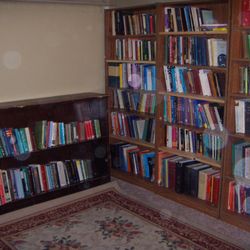 Organizational Consulting Services - An organized library room.