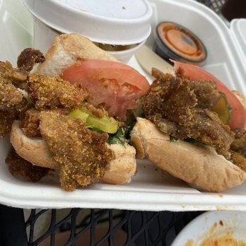 Pig Minds Brewing - Fried Oyster sandwich - Brewpubs Near Me - Machesney Park, Illinois Pig Minds Brewing - Fried Oyster sandwich - Brewpubs Near Me - Machesney Park, Illinois