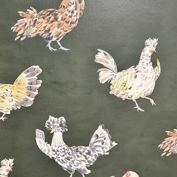 Industry Kitchen + Bar - Wallpaper in bathroom - Diners Near Me - Sparta, New Jersey