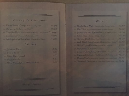 Menu photo 3 Lucy Chang Antwerp, VAN