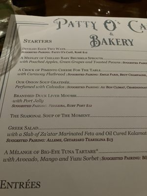 Menu photo 5 Patty O's Café & Bakery Washington, VA Menu photo 5 Patty O's Café & Bakery Washington, VA