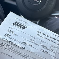 Mojave Motorsports - Proof of sale . Thank god .
