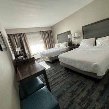 Hampton Inn & Suites Olympia Lacey - Room had two queen beds and was comfortable. - Hotels Near Me - Olympia, Washington Hampton Inn & Suites Olympia Lacey - Room had two queen beds and was comfortable. - Hotels Near Me - Olympia, Washington