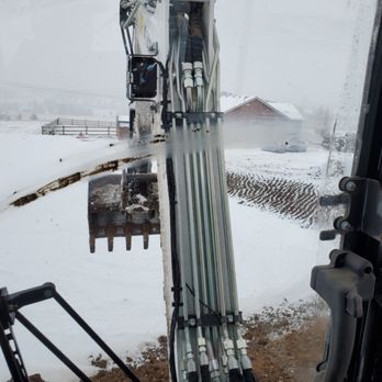 Canyon Dirt Works - Early winter excavation for barn site. - Excavation Services Near Me Canyon Dirt Works - Early winter excavation for barn site. - Excavation Services Near Me