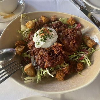 Obelix - Salade Lyonnaise Canard (Duck heaven) - French Near Me - Chicago, Illinois Obelix - Salade Lyonnaise Canard (Duck heaven) - French Near Me - Chicago, Illinois