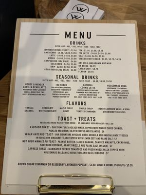 Menu photo 2 Curated Cafe Cheney, WA