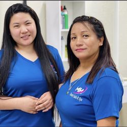 MK Beauty Salon & Spa - The two sisters who run the place, very kind.