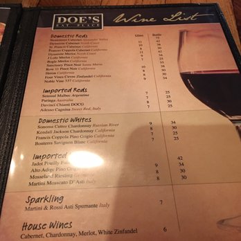 Doe's Eat Place - Menu - Steakhouses Near Me - Paducah, Kentucky Doe's Eat Place - Menu - Steakhouses Near Me - Paducah, Kentucky