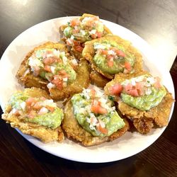 GiGi's Cafe - Tostones with Guacamole