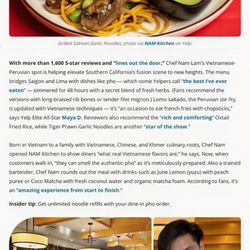 NAM Kitchen - Gardena - Chef Nam's journey to #3 wouldn't be possible without our amazing community.