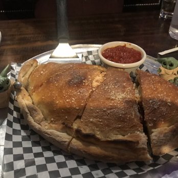 Duke's Upper Deck Cafe - Ginormous calzone - New American Near Me - Homestead, Pennsylvania