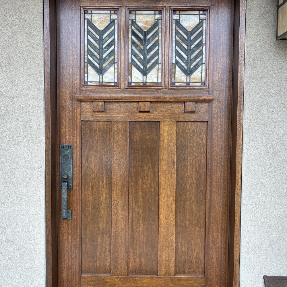 Teak Master - Front door after - Refinishing Services Near Me - South El Monte, California Teak Master - Front door after - Refinishing Services Near Me - South El Monte, California