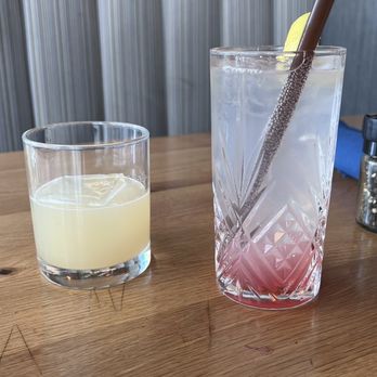 Tupelo Honey Southern Kitchen & Bar - Agave Picante (left)   Citrus Got Real (right) - Southern Near Me - Denver, Colorado